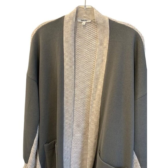 Splendid open front cardigan / jacket 52’ back seam 33’ long - Picture 6 of 13